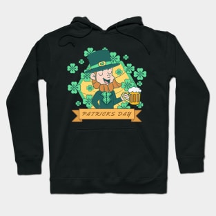 Uncle Beer party patricks day Hoodie